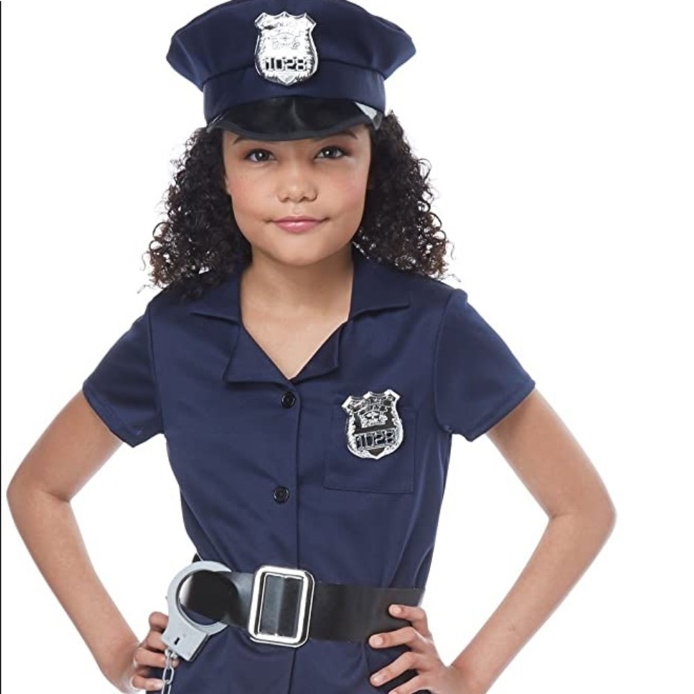 California costumes cute cop costume size large
